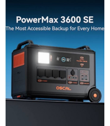 Преносима електростанция OSCAL PowerMax 3600SE