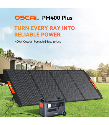 Преносим сгъваем соларен панел OSCAL PM400 Pro