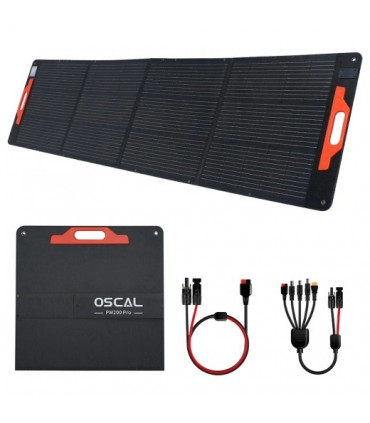 Преносим сгъваем соларен панел OSCAL PM200 Pro